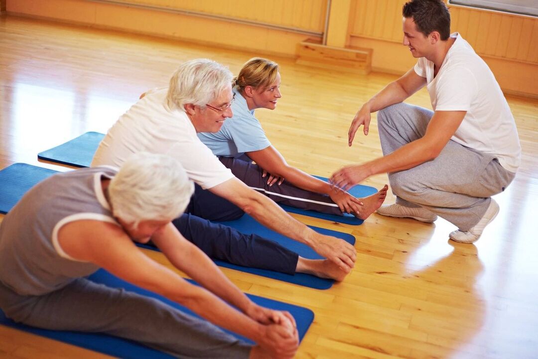 Therapeutesch Übungen fir Spinal Osteochondrose